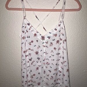 Floral Spaghetti Strap Top